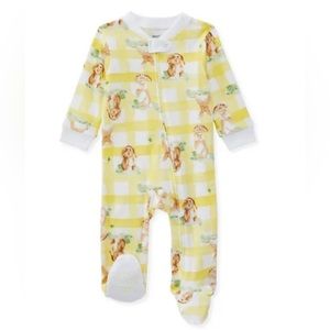 Burt’s Bees Baby Bunny Plaid Organic Cotton Pajamas